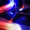 4th of July Decorations 100 LED String Lights, Patriotic Twinkling Hanging Light Plug in Waterproof Fairy Light for Outdoor, Christmas, Party, Bedroom, Independence Day Decor-Red White Blue